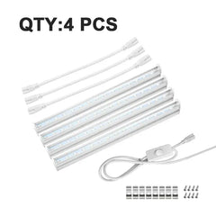 1-5Pcs Phytolamp for Plants LED Grow Light T5 Tube Full Spectrum Phytolamps For Plant 30cm 6W Vegetable Flowers Phyto Lamp