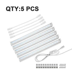 1-5Pcs Phytolamp for Plants LED Grow Light T5 Tube Full Spectrum Phytolamps For Plant 30cm 6W Vegetable Flowers Phyto Lamp