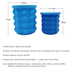 Large Silicone Wine Ice Bucket