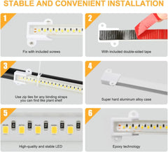 Indoor Led Grow Light USB DC5V Timer Phyto Lamp For Plants Dimmable LED Lamp Phytolamps Full Spectrum Hydroponics